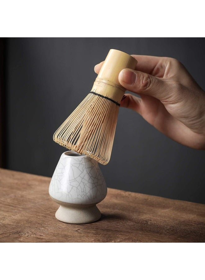 Handcrafted Golden Bamboo Matcha Whisk, Traditional Japanese Chasen Matcha Stirrer -Bamboo Whisk Made from Durable and Sustainable Organic Bamboo - Image 4